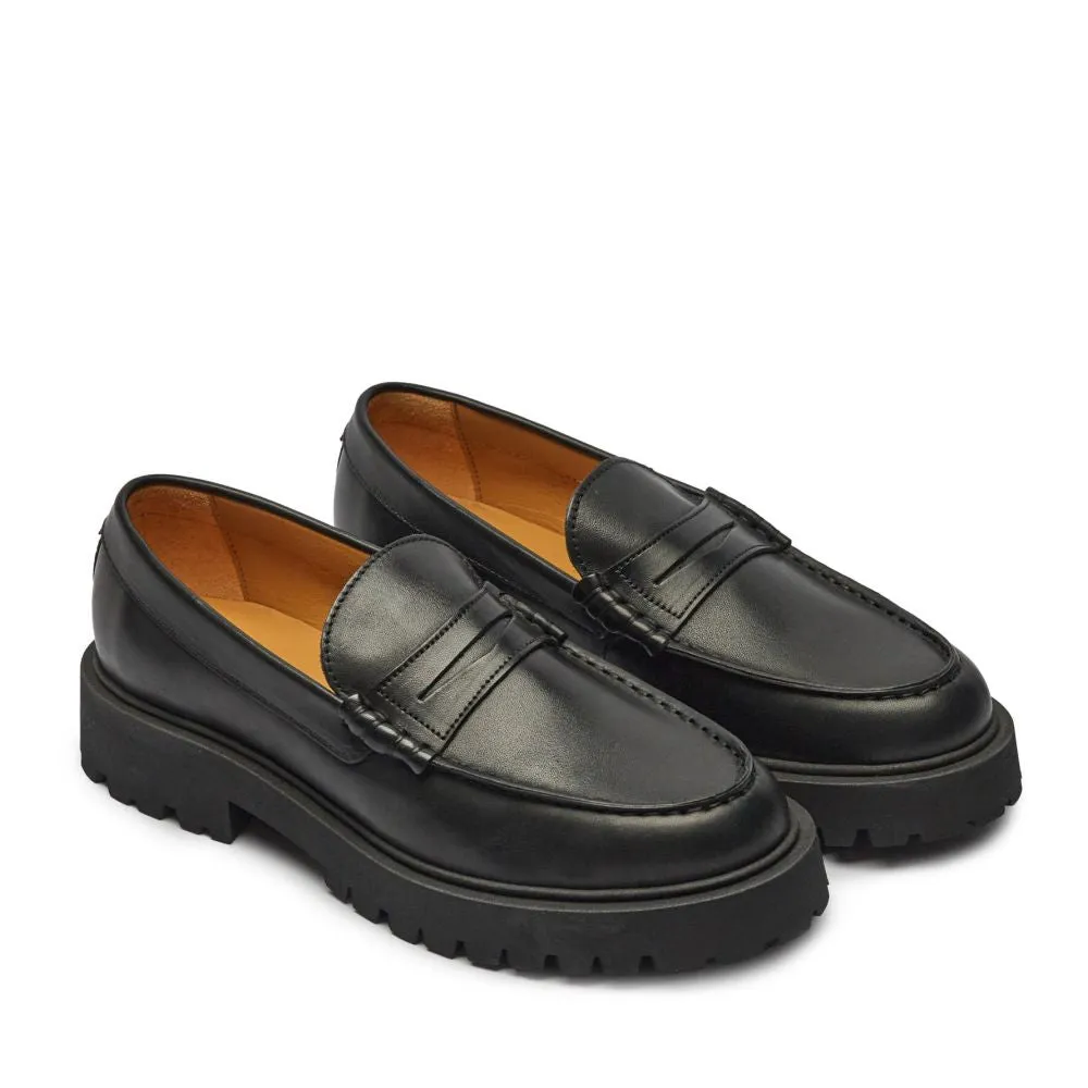 Alohas Women's Dexter Loafers in Black