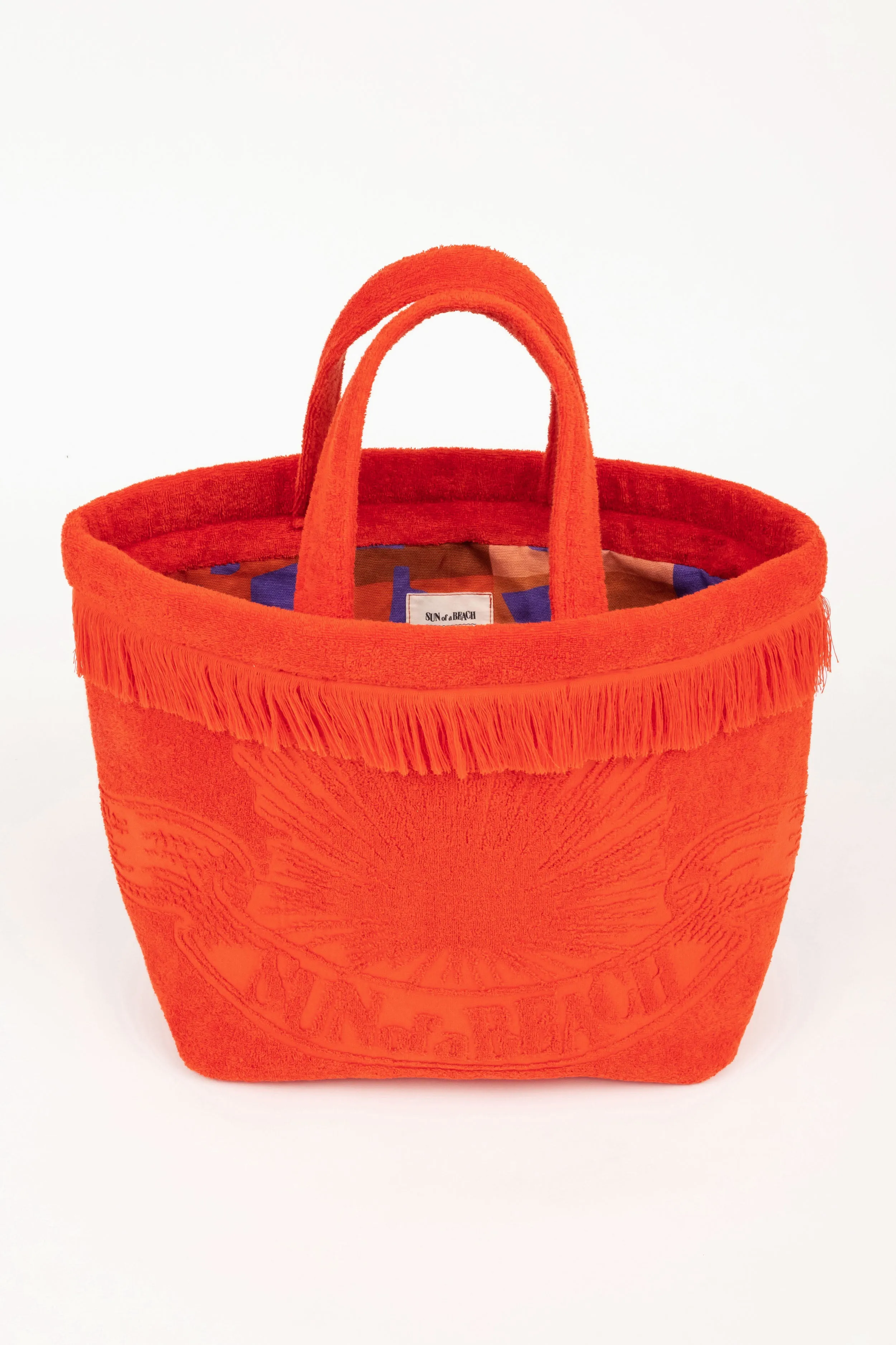 August Orange | Oversized Beach Bag