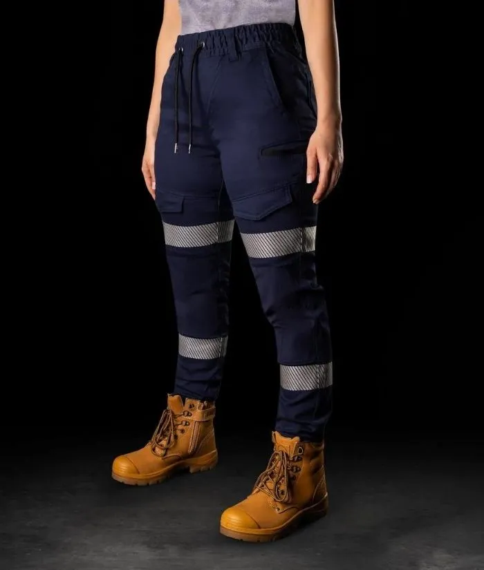 Bad Womens Saviour Cuffed, Elastic Waist, Work Pants with 3M Tape