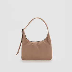 Baggu Mini Nylon Shoulder Bag in Cocoa