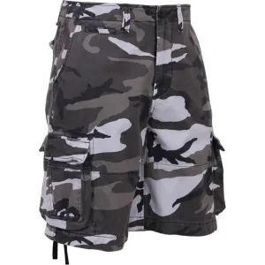 City Camouflage - Military Vintage Infantry Utility Shorts