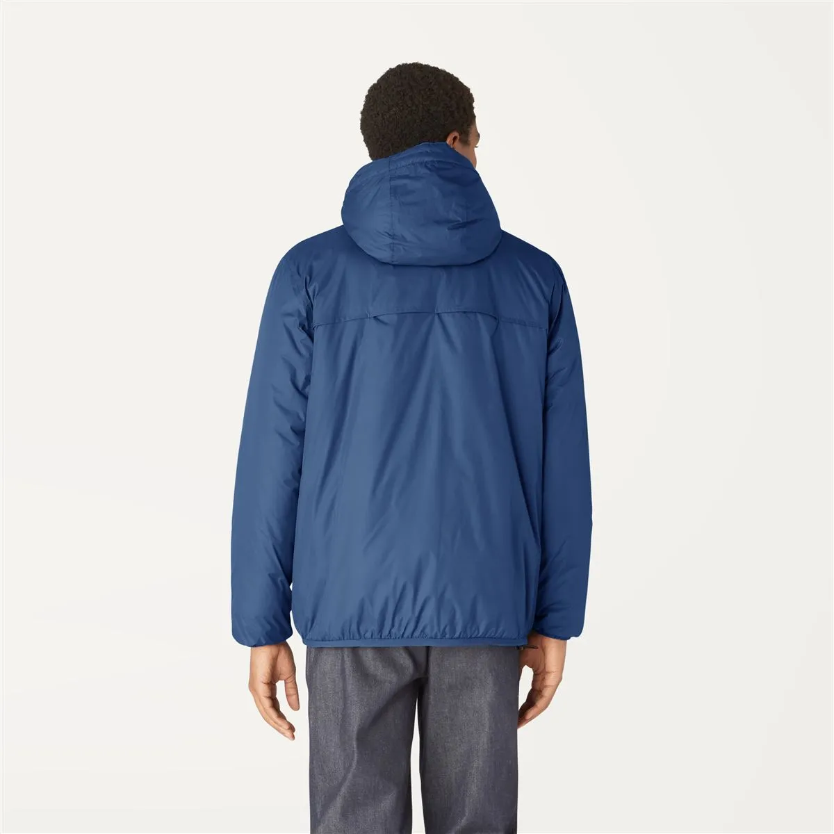 Claude Orsetto - Kids Sherpa Lined Waterproof Jacket in Blue Deep