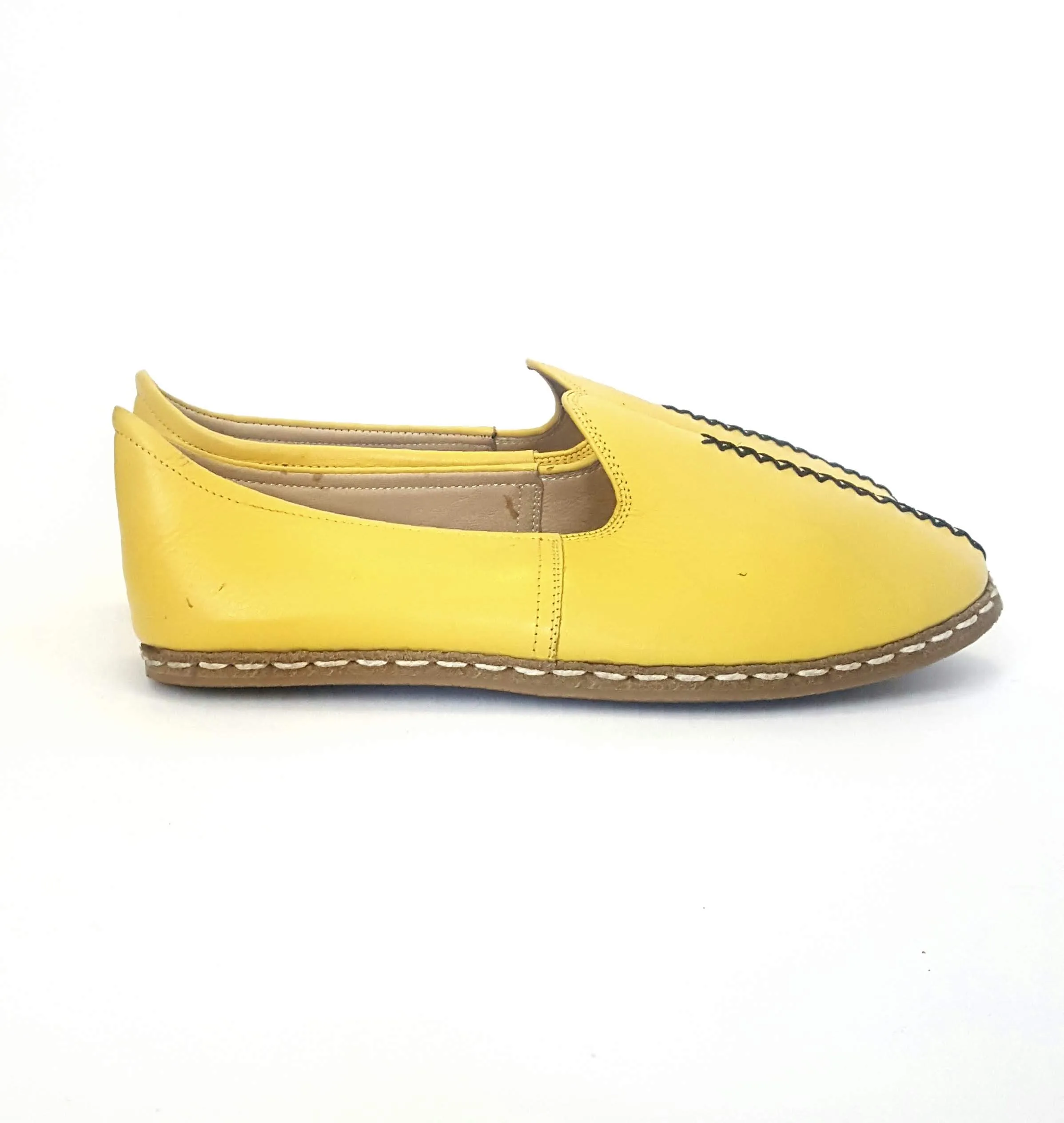 Derin Loafers in Mustard