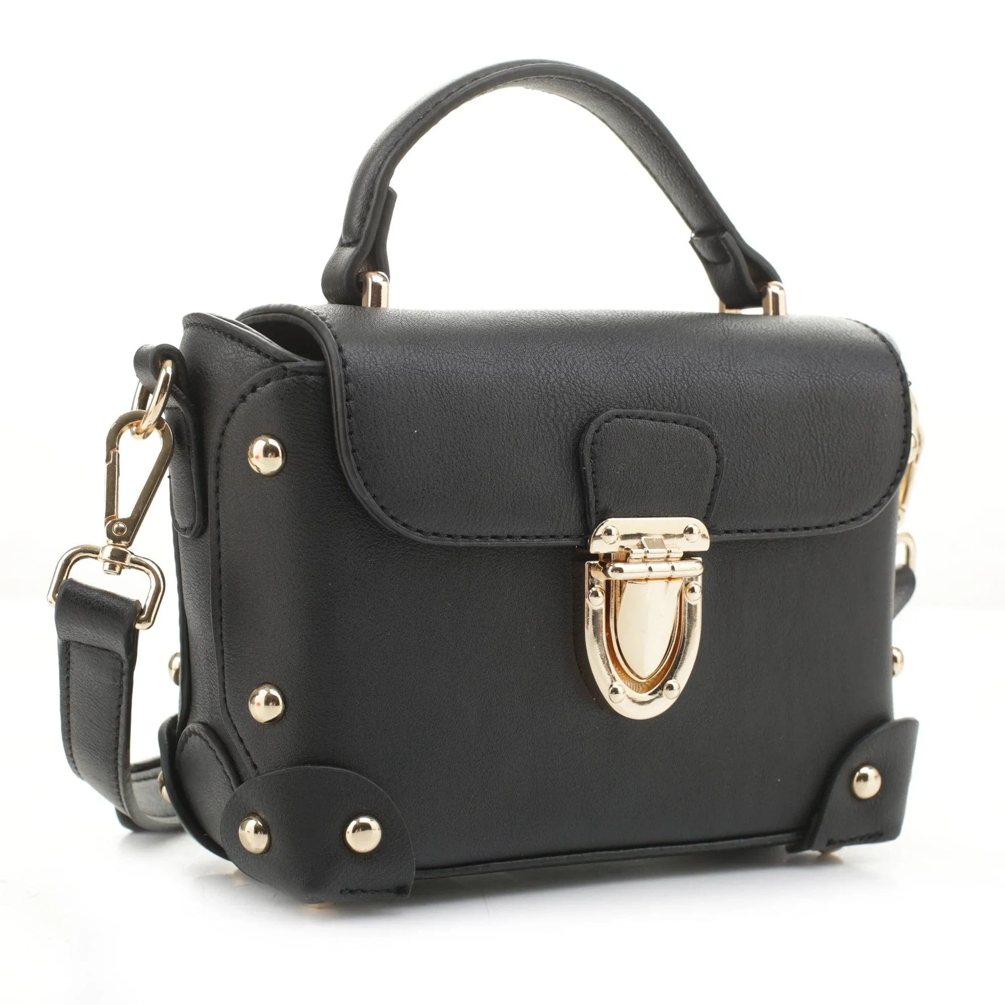 FC20084 Clarissa Top Handle Mini Satchel/Crossbody