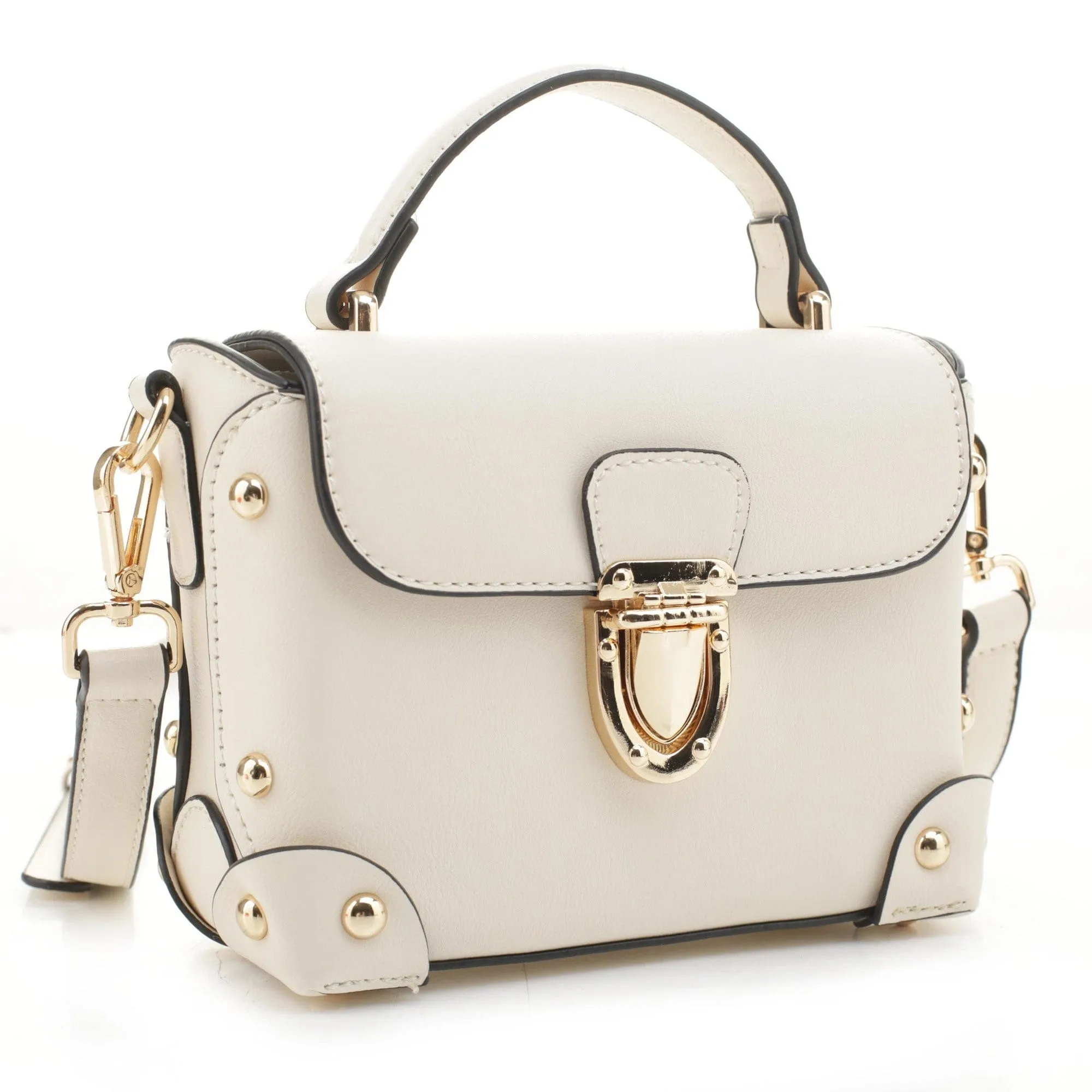 FC20084 Clarissa Top Handle Mini Satchel/Crossbody