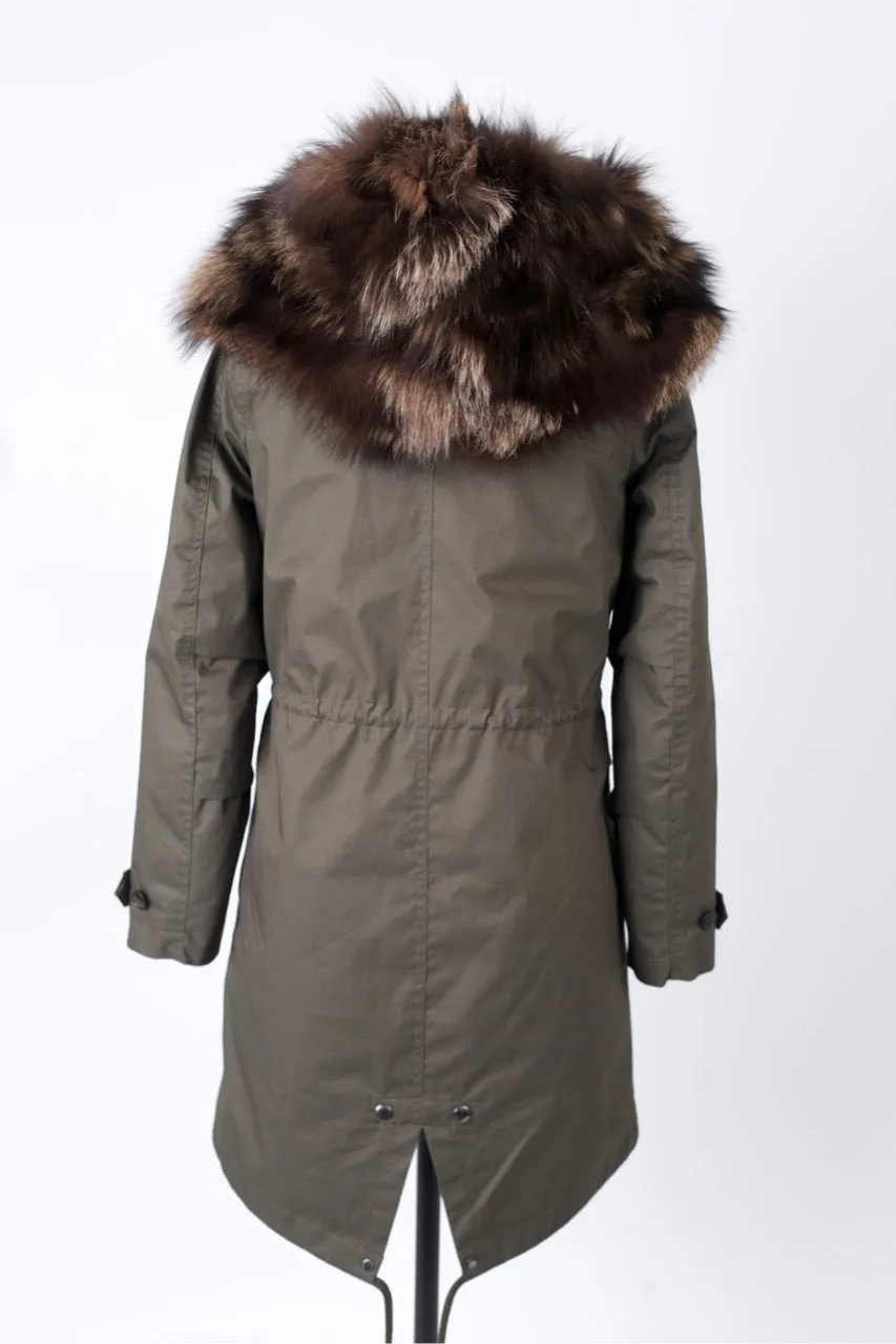 Fur Trimmed Parka