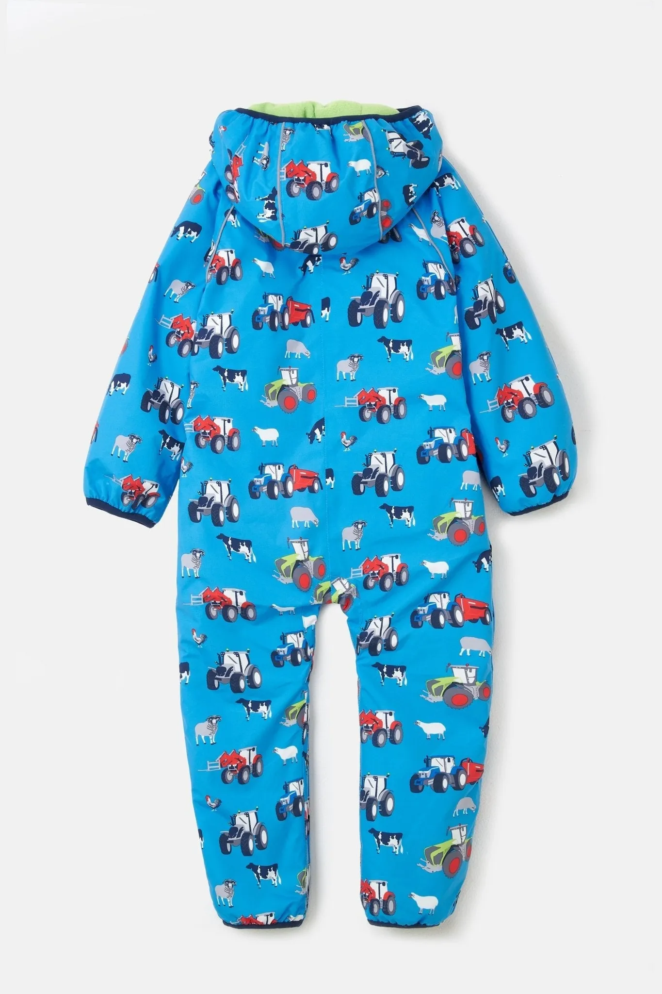 Jamie Puddlesuit - Blue Farm Print