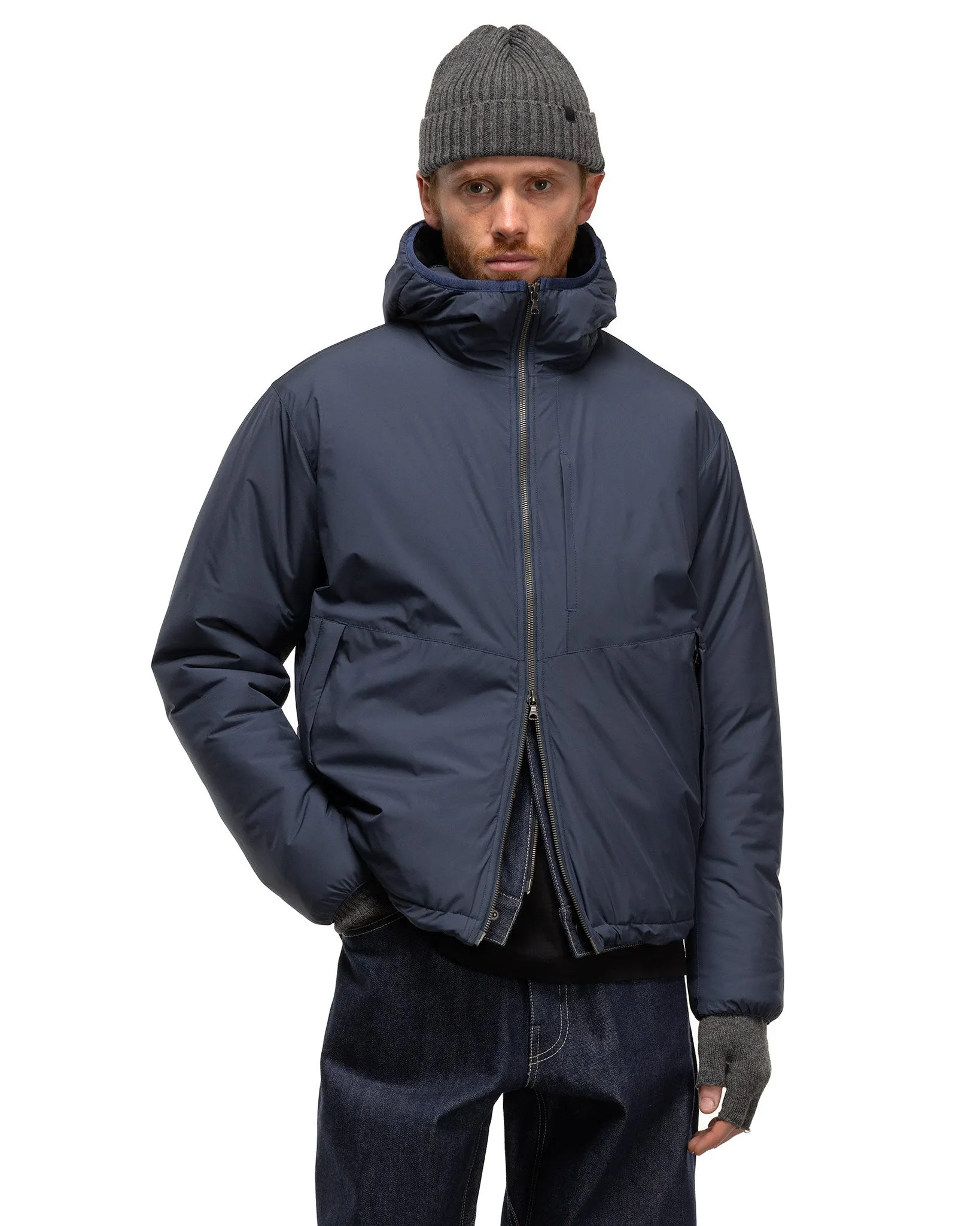 Logan Parka - GORE-TEX WINDSTOPPER® 2L Nylon Ripstop / Primaloft® Navy