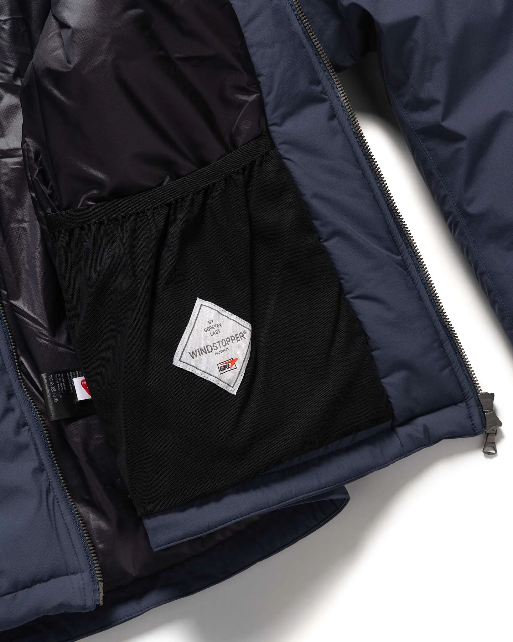 Logan Parka - GORE-TEX WINDSTOPPER® 2L Nylon Ripstop / Primaloft® Navy