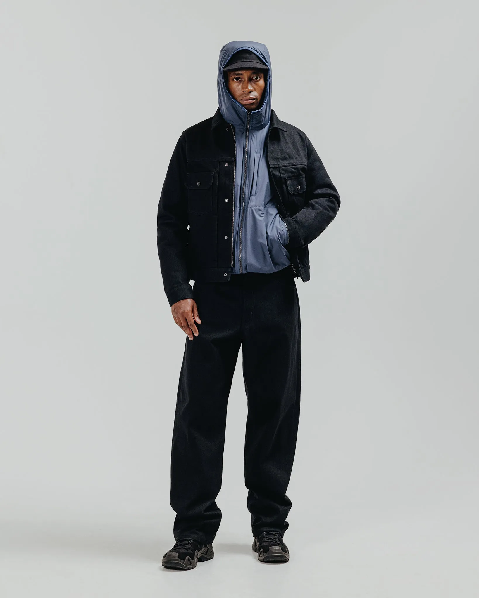 Logan Parka - GORE-TEX WINDSTOPPER® 2L Nylon Ripstop / Primaloft® Navy