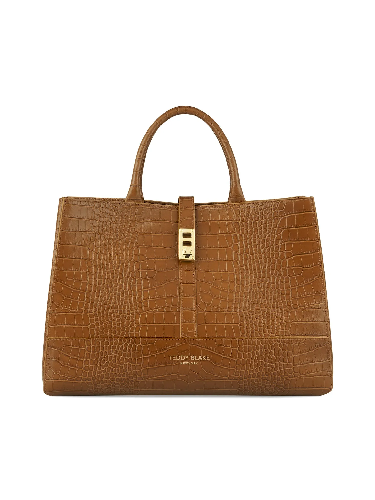 Lola Croco 15" - Camel Brown