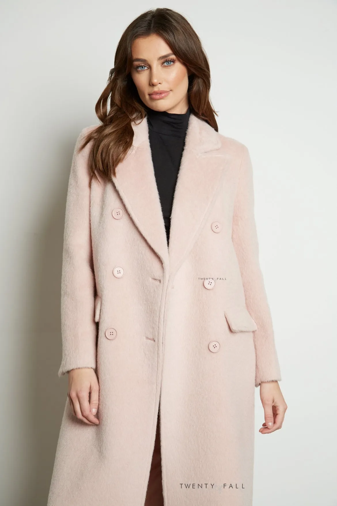 Loren Alpaca Wool Coat