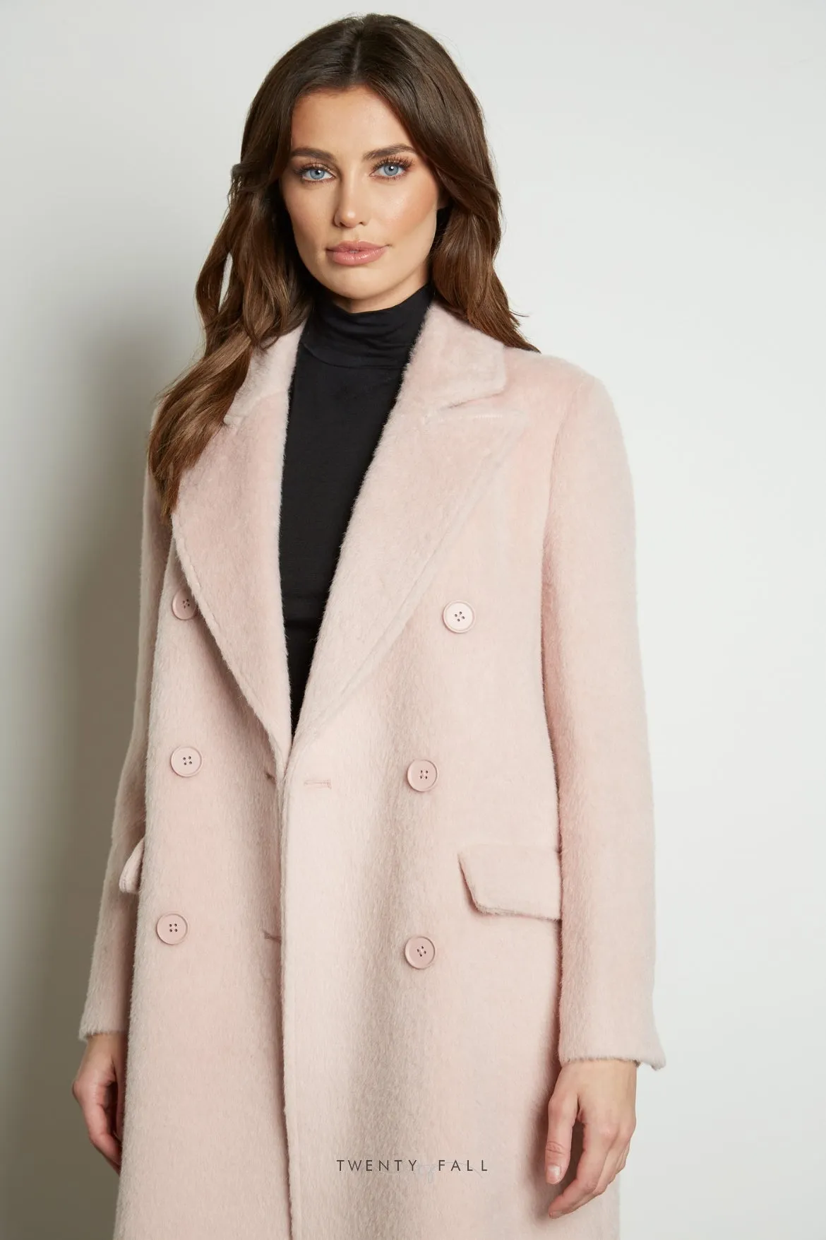 Loren Alpaca Wool Coat