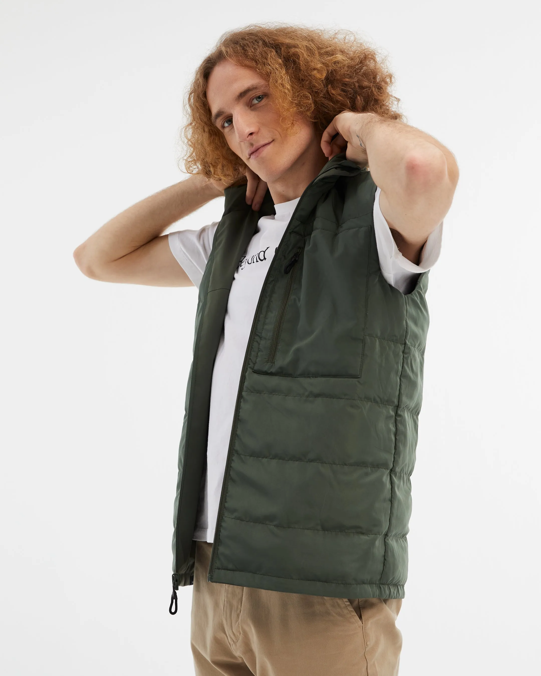 Men's NS40 Reversible Vest Clover Green