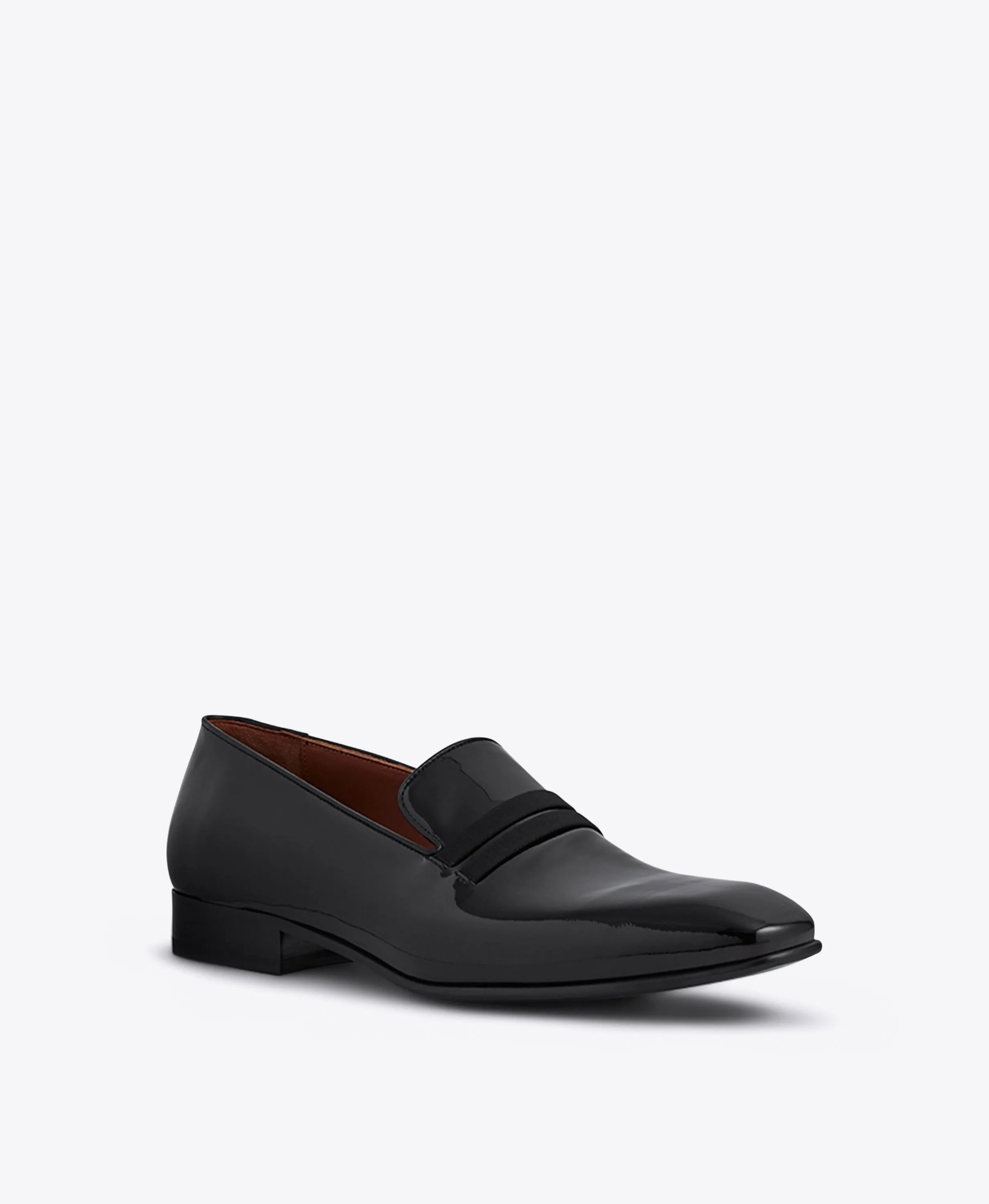 Miles Black Patent Loafers