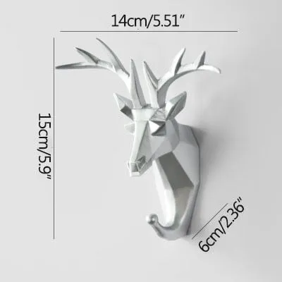 Minimalist Lovely Deer Wall Hook