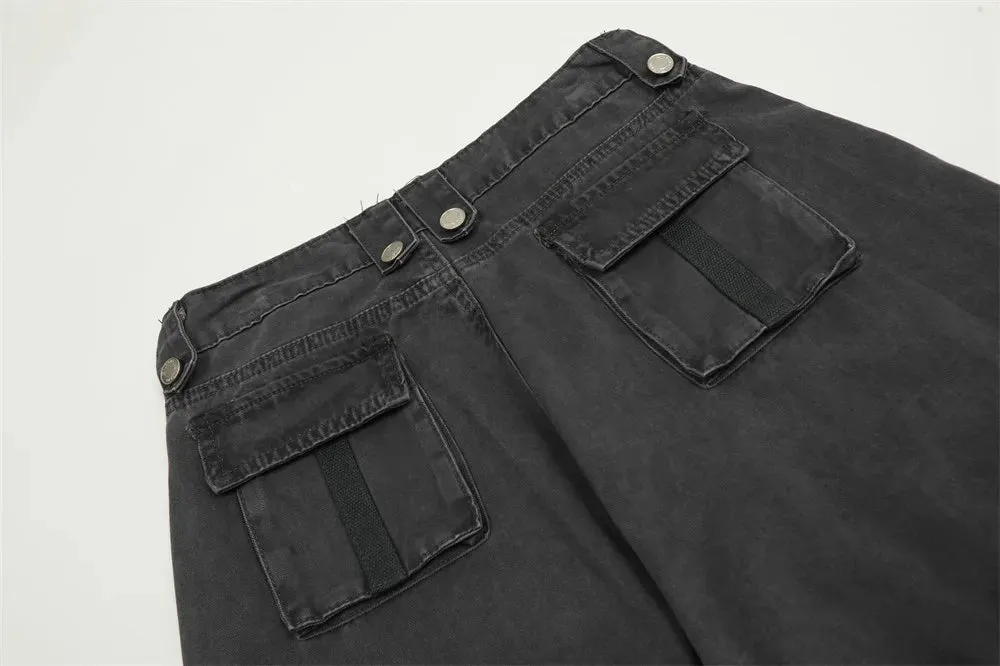 Relaxed Fit Utility Cargo Pants