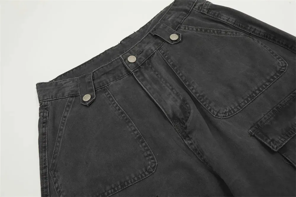 Relaxed Fit Utility Cargo Pants