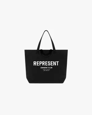 Represent Owners Club Woven Tote Bag - Black