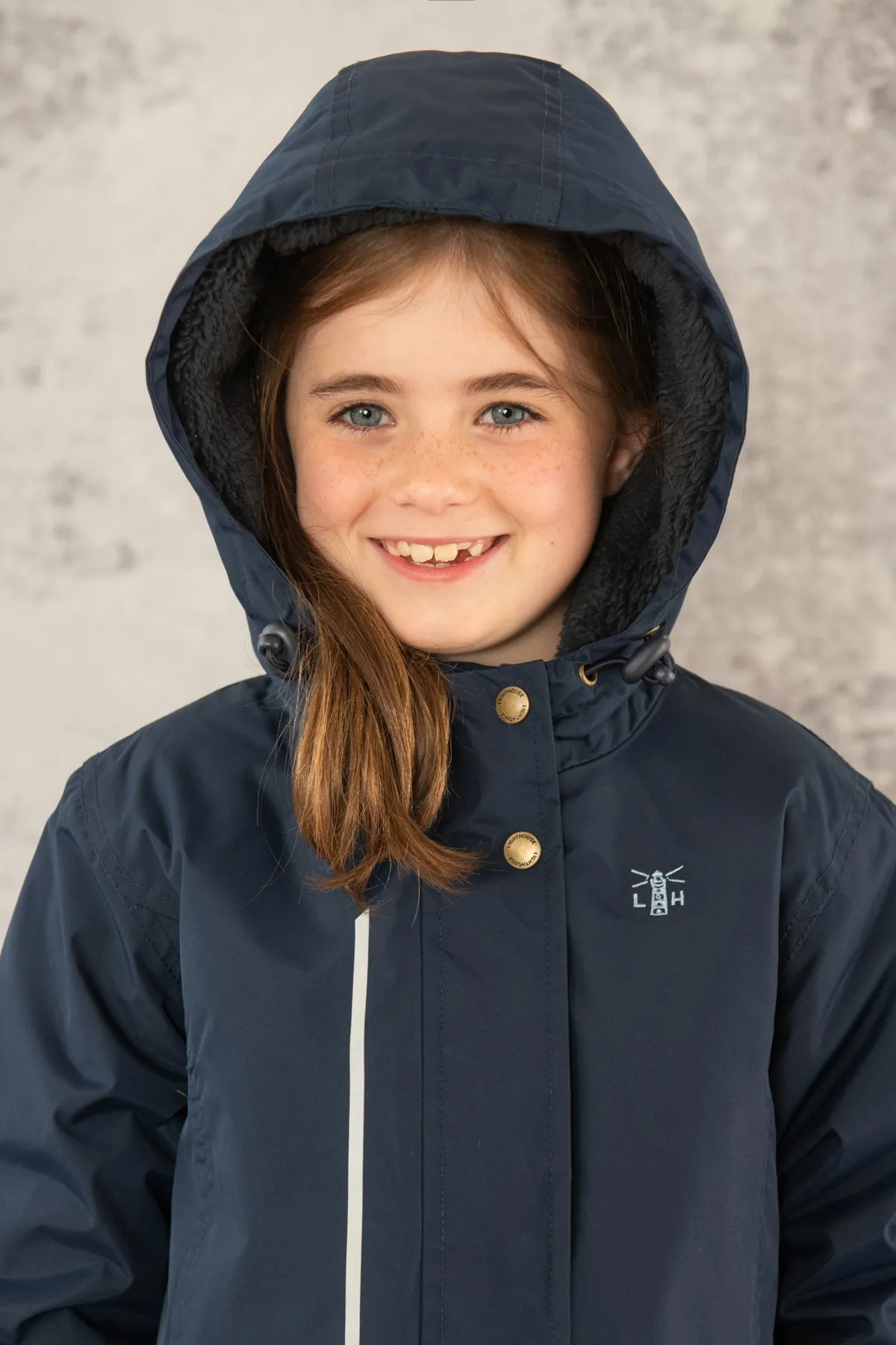 School Coat - Navy