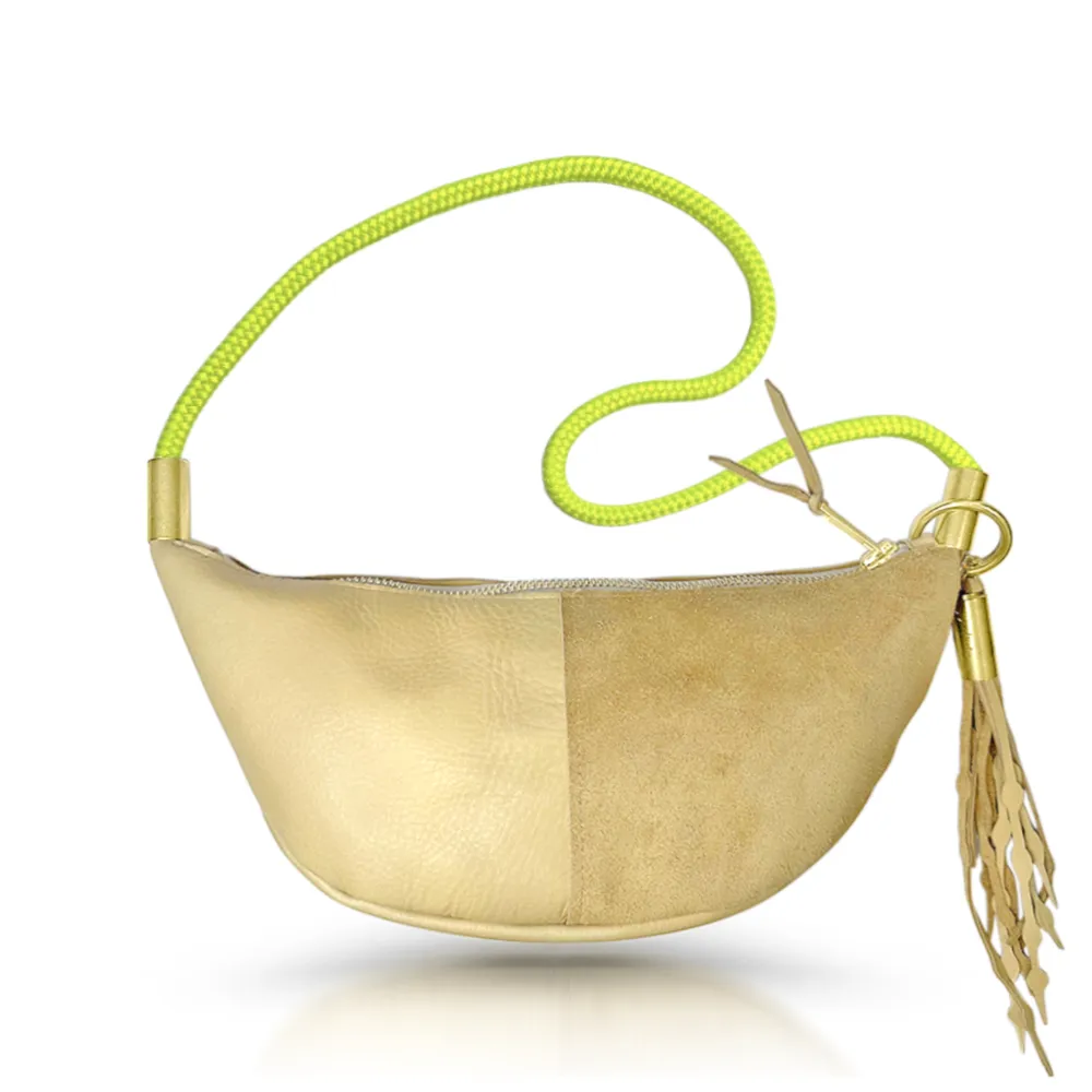 Sling Bag in Sand Leather