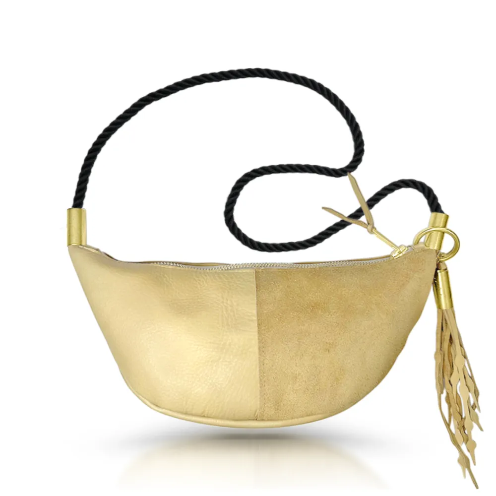 Sling Bag in Sand Leather