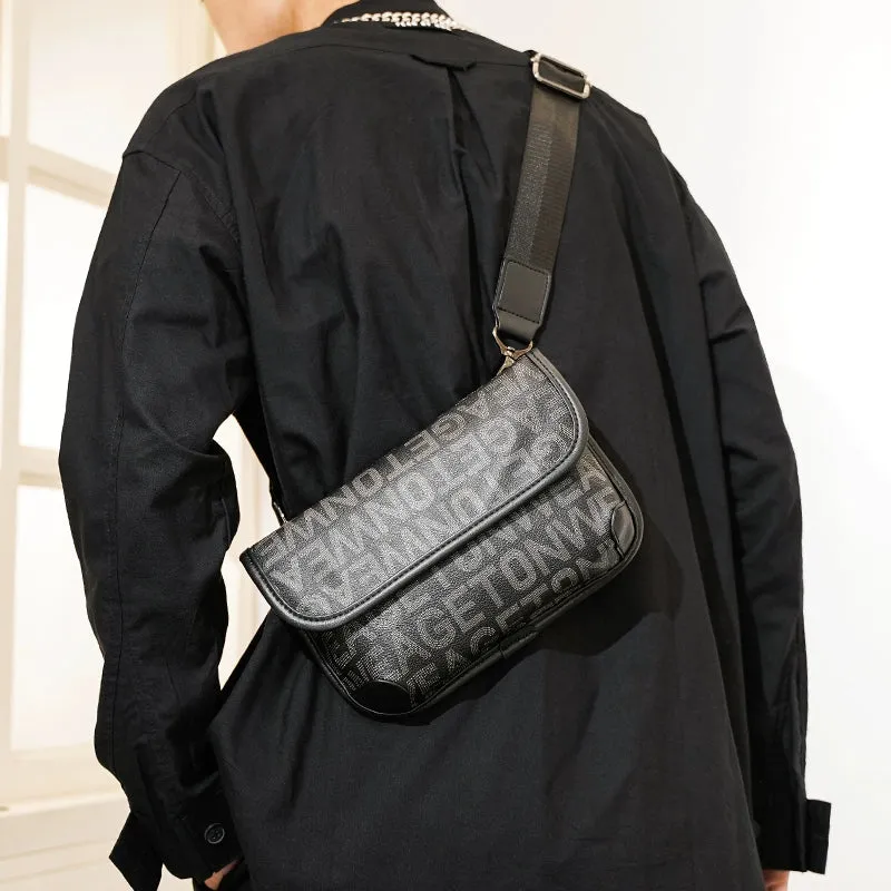 Sling Fashion Bag: Check Pattern, Crossbody Bag