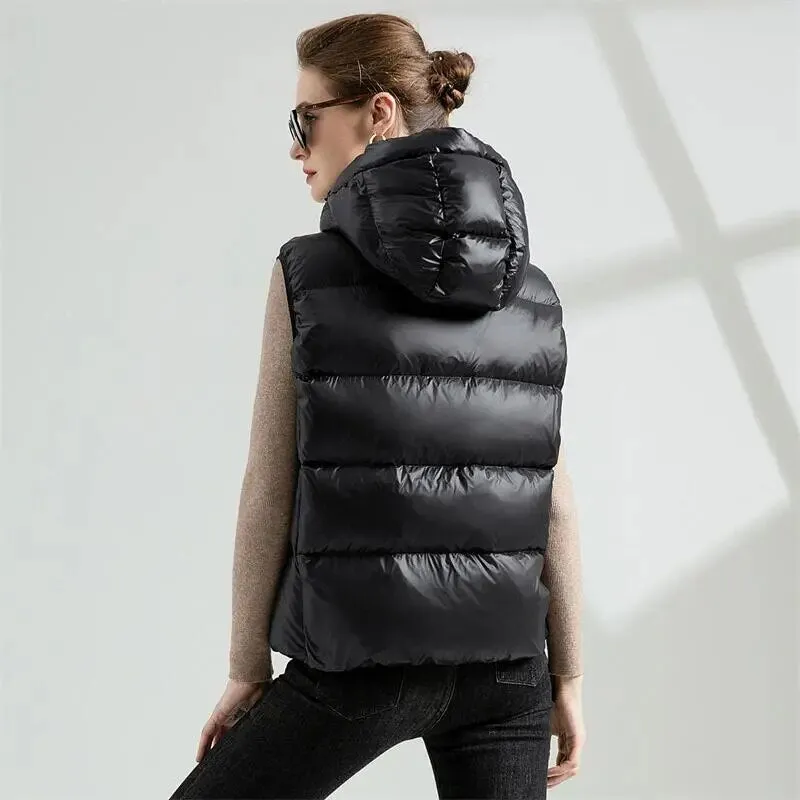 The Rebel hooded Puffer Jacket Women | Down Jacket Women | Short hooded Parka jacket