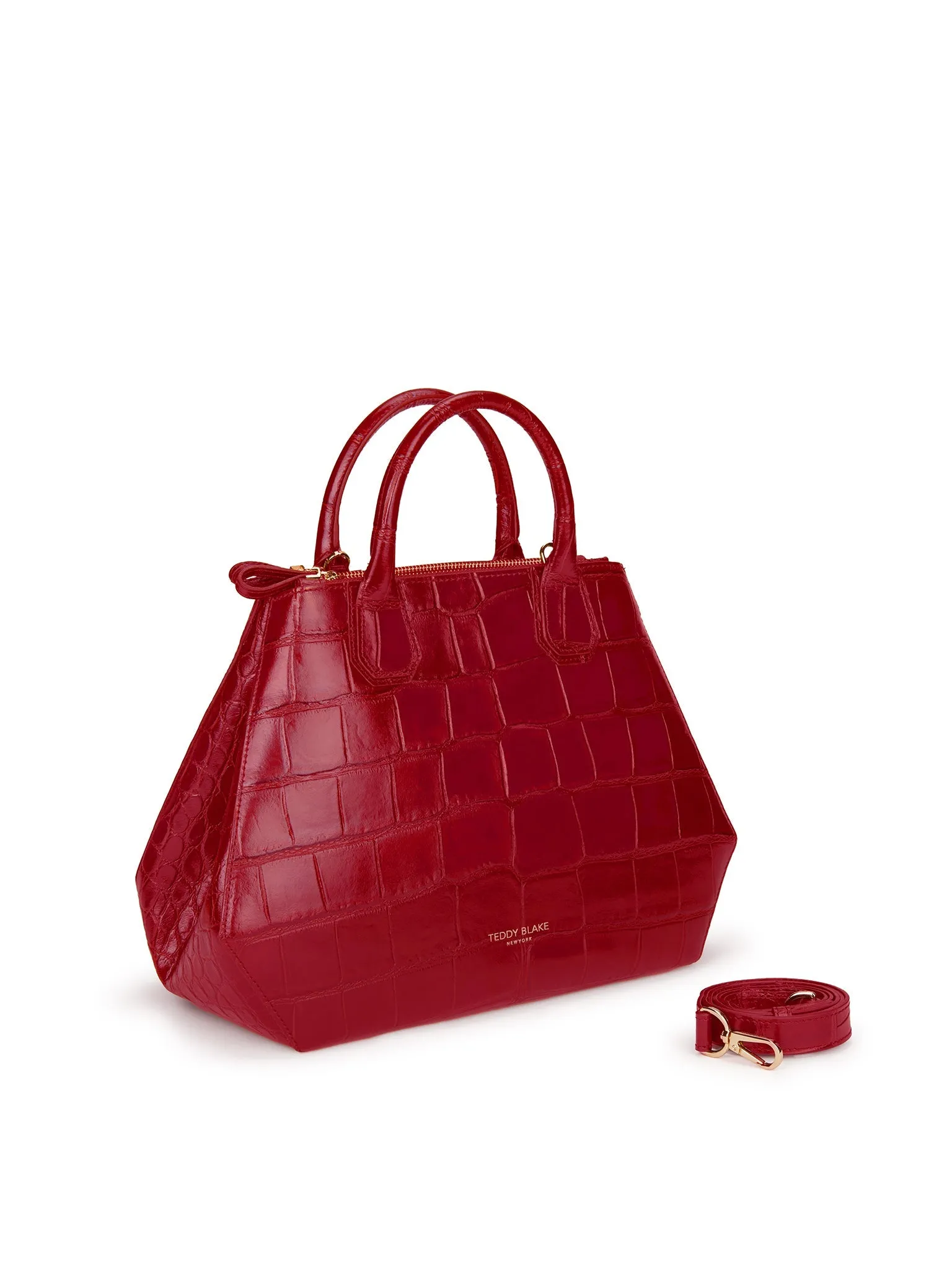 Vera Croco 14" - Dark Red