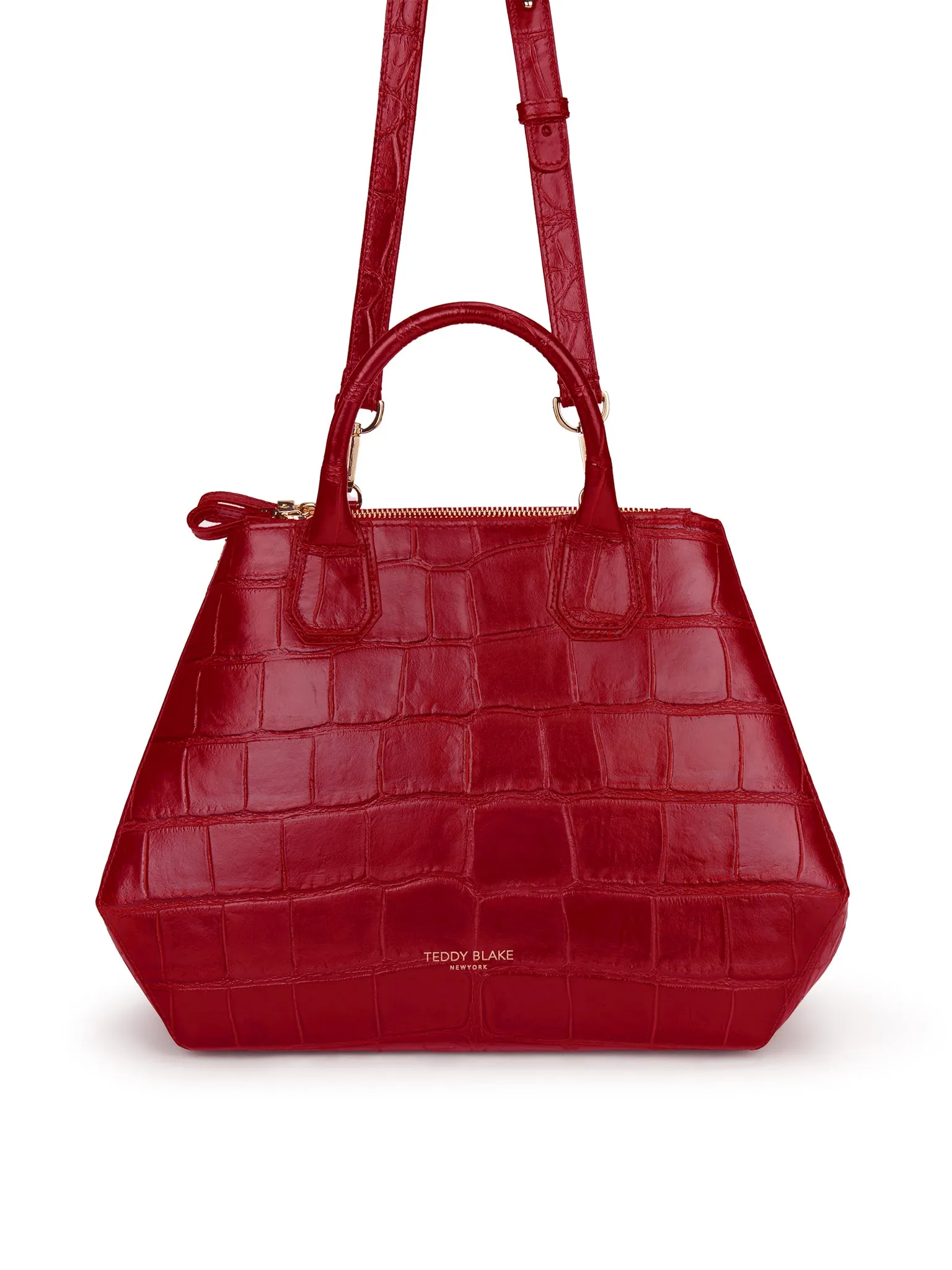 Vera Croco 14" - Dark Red