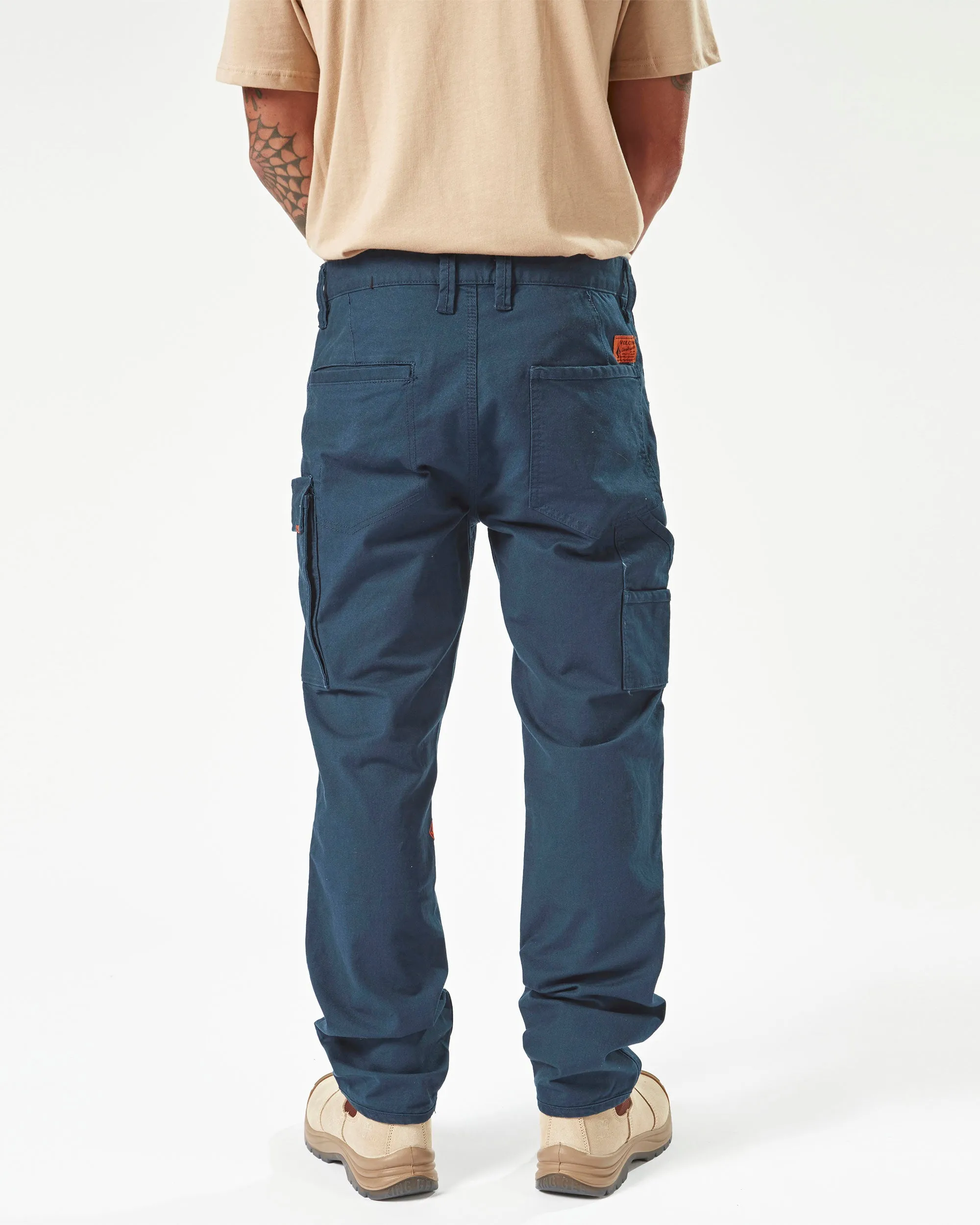 Volcom Workwear Caliper Work Pants - Navy