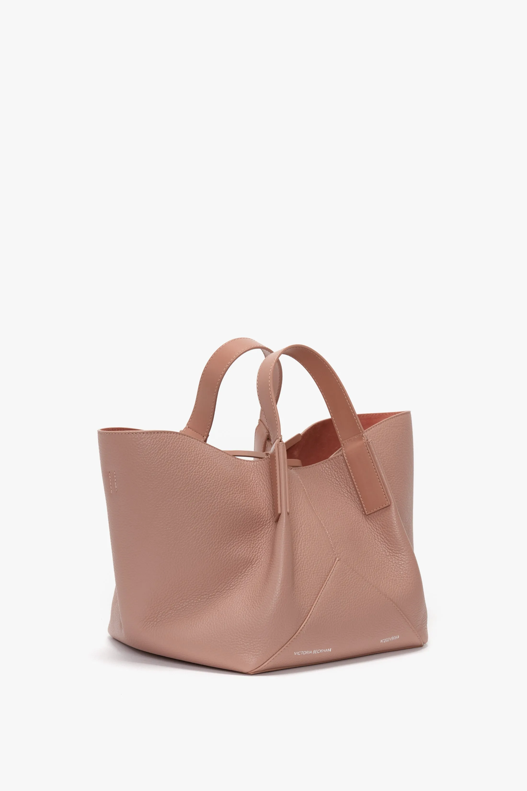 W11 Mini Tote Bag In Marshmallow Leather