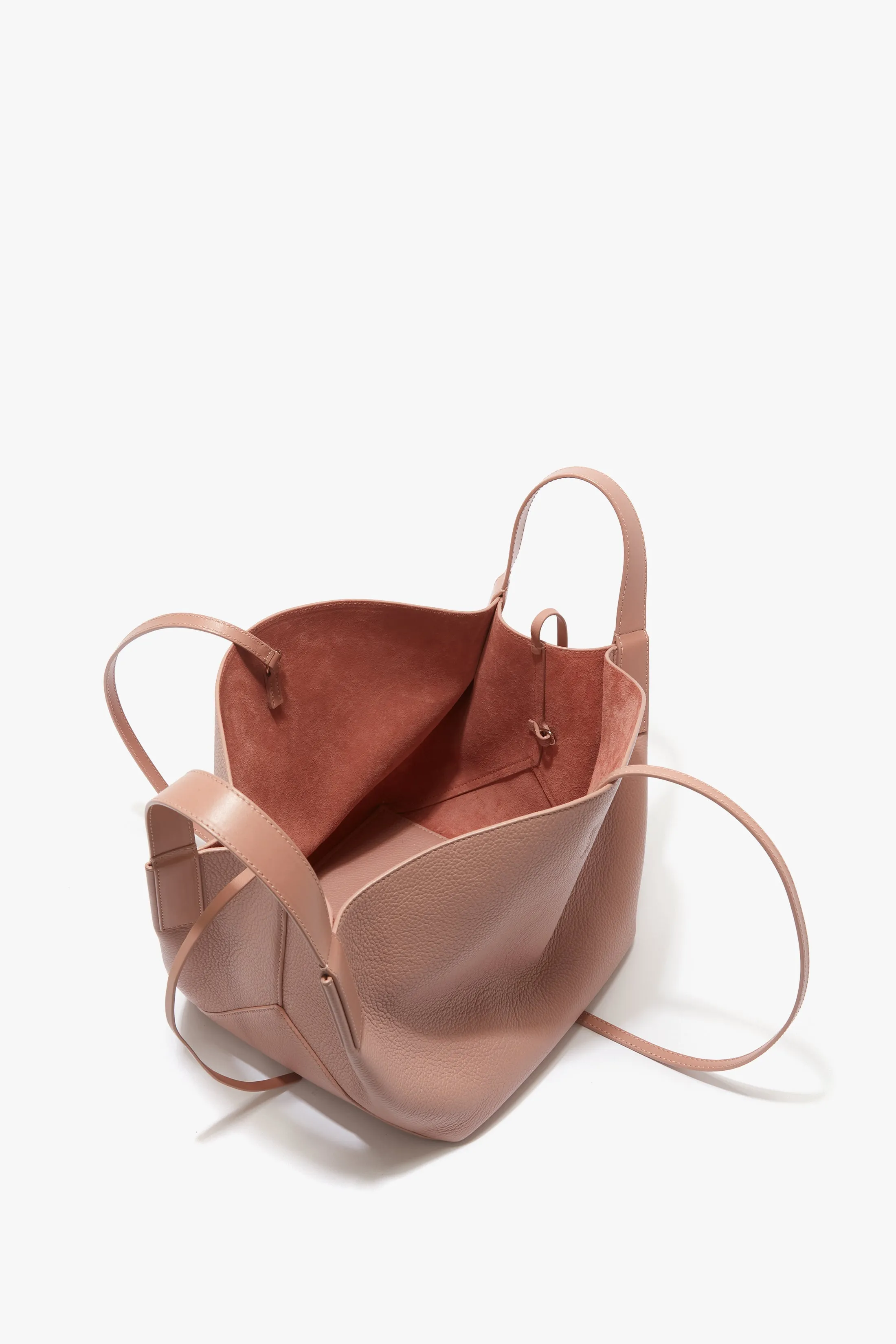 W11 Mini Tote Bag In Marshmallow Leather