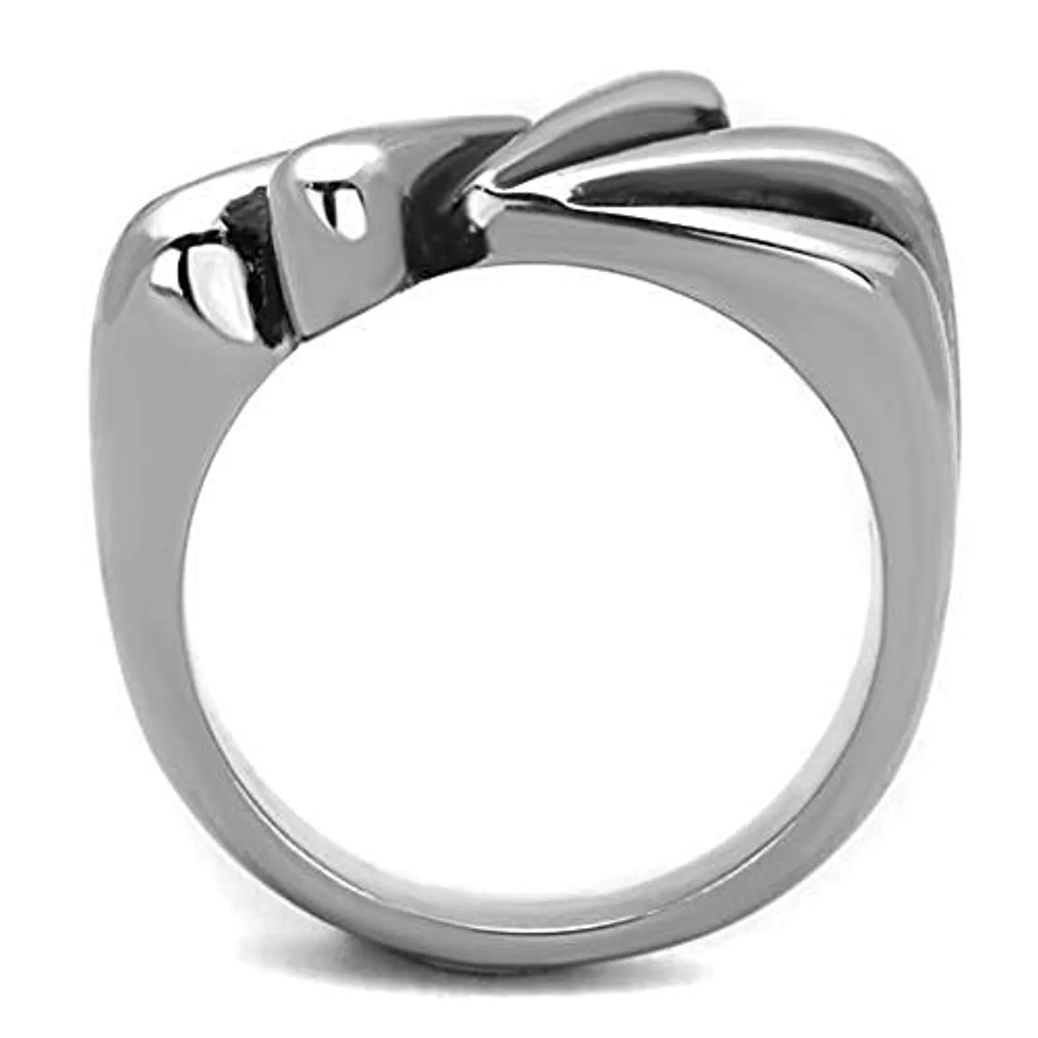 WildKlass Stainless Steel Minimalist Ring High Polished (no Plating) Women