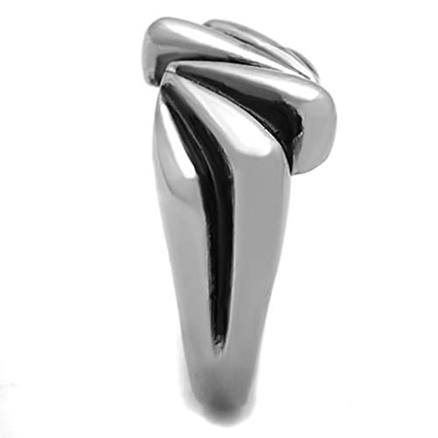 WildKlass Stainless Steel Minimalist Ring High Polished (no Plating) Women